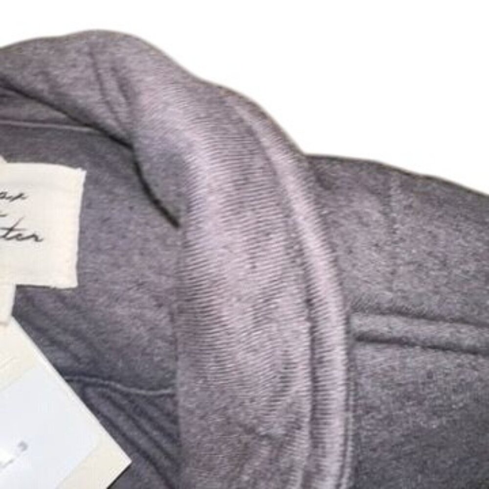 Max N Chester Women's Charcoal Gray Blazer Size 8 Polyester Cotton Comfortable - Picture 2 of 4